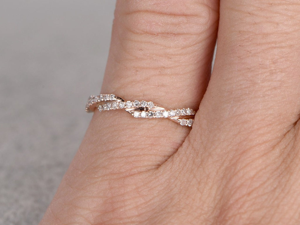 Eternity - 0.5 Carat Round Shape - Infinity Wedding Band