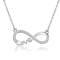 Infinity Love Pendant Necklace - Meaningful Jewelry for Her - Anniversary Gift