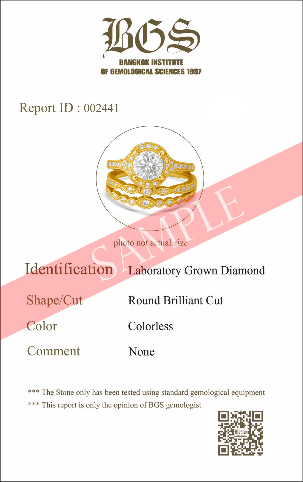 Certified 1.10 Ct Round Lab Diamond Vintage Halo Trio Set