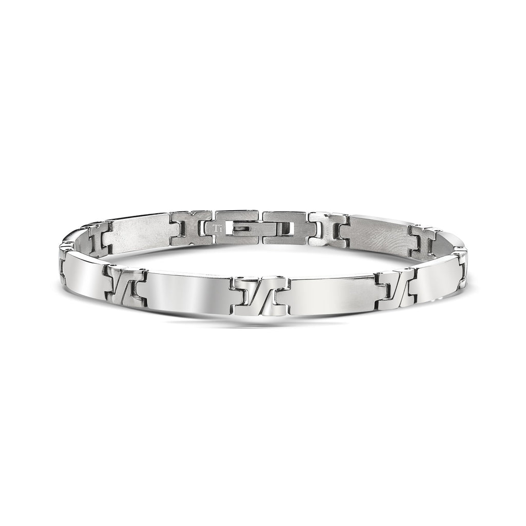 Fashionable Men's Cross Shaped Link Chain Bracelet