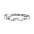 Fashionable Men's Cross Shaped Link Chain Bracelet